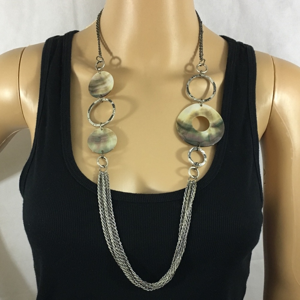 3/$20 Sloping Shell Necklace